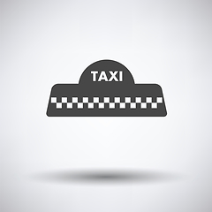 Image showing Taxi roof icon