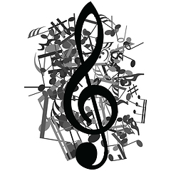 Image showing Musical Design