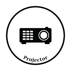 Image showing Video projector icon