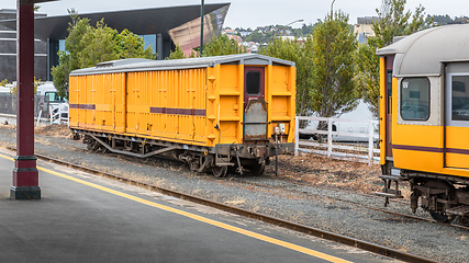 Image showing railway station of Dunedin south New Zealand