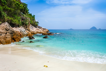 Image showing Romantic beach, Perhentian Islands, Terengganu, Malaysia