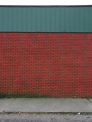 Image showing red brick wall