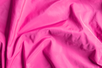 Image showing Pink satin background texture