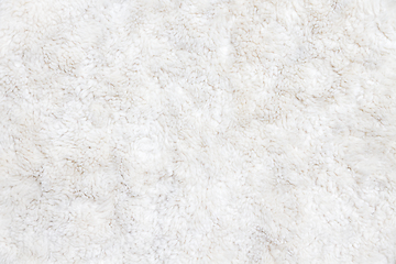 Image showing White fur background close up view