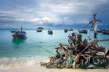 Image showing Tropical beach in Koh Lipe, Thailand