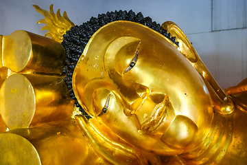 Image showing Buddha statue in Wat Phra Singh temple, Chiang Mai, Thailand