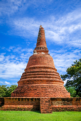 Image showing Wat Lokaya Sutharam temple, Ayutthaya, Thailand