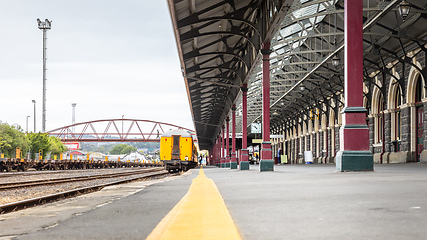 Image showing railway station of Dunedin south New Zealand