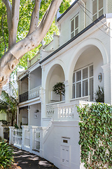 Image showing a typical terrace house in Sydney Australia