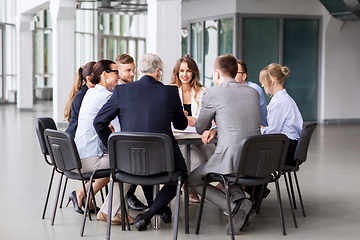 Image showing business team meeting at office