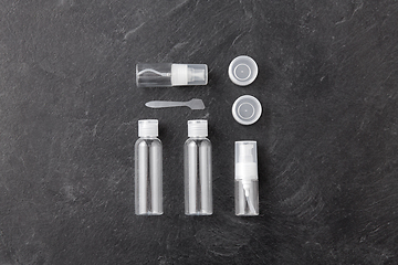 Image showing toiletry bottle set