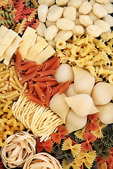 Image showing Italian Pasta Health Food Collection