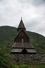 Image showing Urnes Stave Church, Ornes, Norway