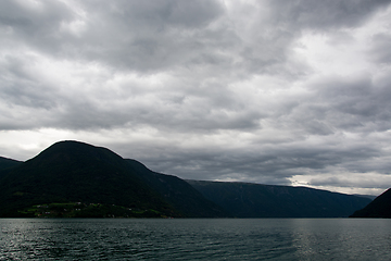 Image showing Lustrafjorden, Sogn og Fjordane, Norway