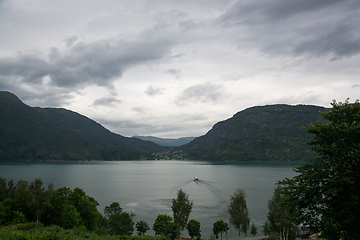 Image showing Lustrafjorden, Sogn og Fjordane, Norway