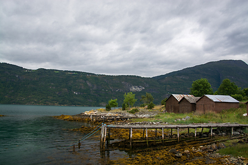 Image showing Lustrafjorden, Sogn og Fjordane, Norway