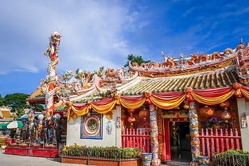 Image showing Shrine in Wat Phanan Choeng, Ayutthaya, Thailand