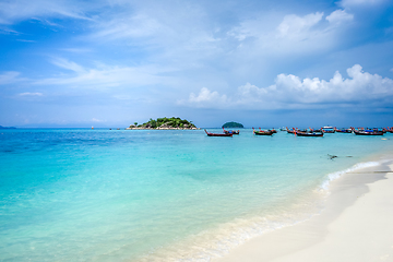 Image showing Tropical beach in Koh Lipe, Thailand