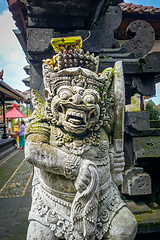 Image showing Statue in Pura Besakih temple, Bali, Indonesia