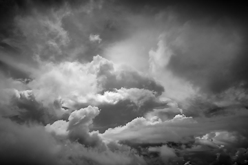 Image showing Perfect dramatic sky bacground