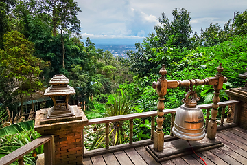 Image showing Wat Palad temple buildings, Chiang Mai, Thailand