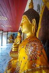 Image showing Buddha statue, Wat Doi Suthep temple, Chiang Mai, Thailand