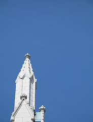 Image showing church steeple
