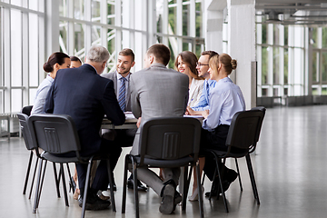 Image showing business team meeting at office