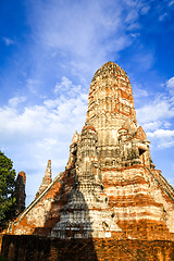 Image showing Wat Chaiwatthanaram temple, Ayutthaya, Thailand