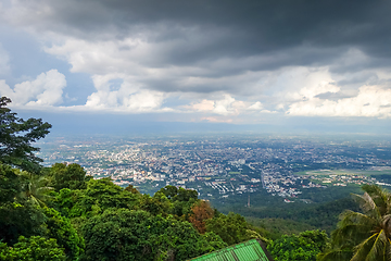 Image showing Chiang Mai, mountains and jungle landscape, Thailand