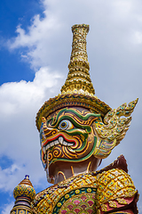 Image showing Yaksha statue, Grand Palace, Bangkok, Thailand