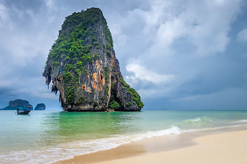 Image showing Phra Nang Beach in Krabi, Thailand