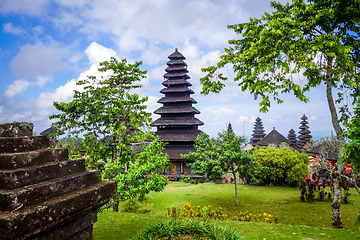 Image showing Pura Besakih temple on mount Agung, Bali, Indonesia