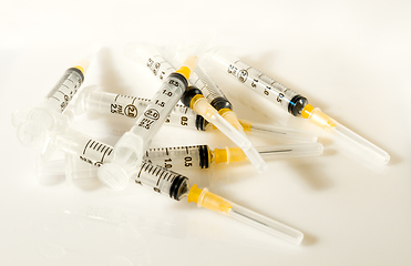 Image showing Syringes on white background