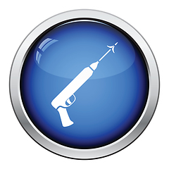 Image showing Icon of Fishing  speargun 