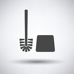 Image showing Toilet brush icon