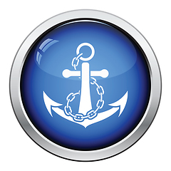 Image showing Sea anchor with chain icon