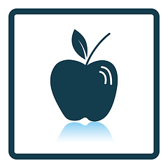 Image showing Icon of Apple