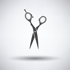 Image showing Hair scissors icon