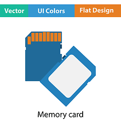 Image showing Memory card icon