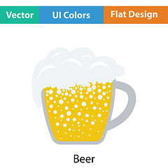 Image showing Mug of beer icon