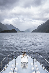 Image showing Doubtful Sound Fiordland National Park New Zealand