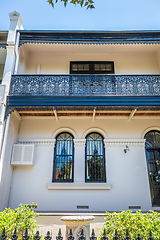 Image showing a typical terrace house in Sydney Australia