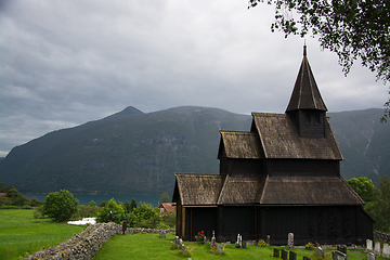 Image showing Urnes Stave Church, Ornes, Norway