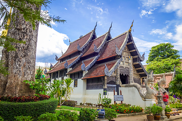 Image showing Wat Phra Singh temple buildings, Chiang Mai, Thailand