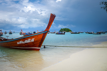 Image showing Tropical beach in Koh Lipe, Thailand