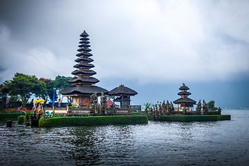 Image showing Pura Ulun Danu Bratan temple, bedugul, Bali, Indonesia