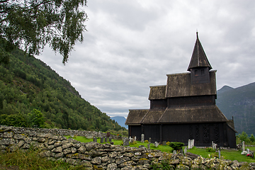 Image showing Urnes Stave Church, Ornes, Norway