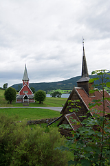 Image showing Roedven Stave Church, Moere Og Romsdal, Norway