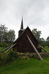 Image showing Roedven Stave Church, Moere Og Romsdal, Norway